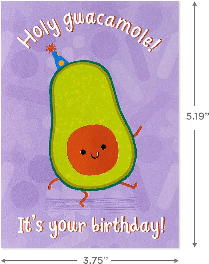 Hallmark Funny Birthday Card Assortment (24 Blank Cards with Envelopes) Food Puns, Dog, Bird, Otters