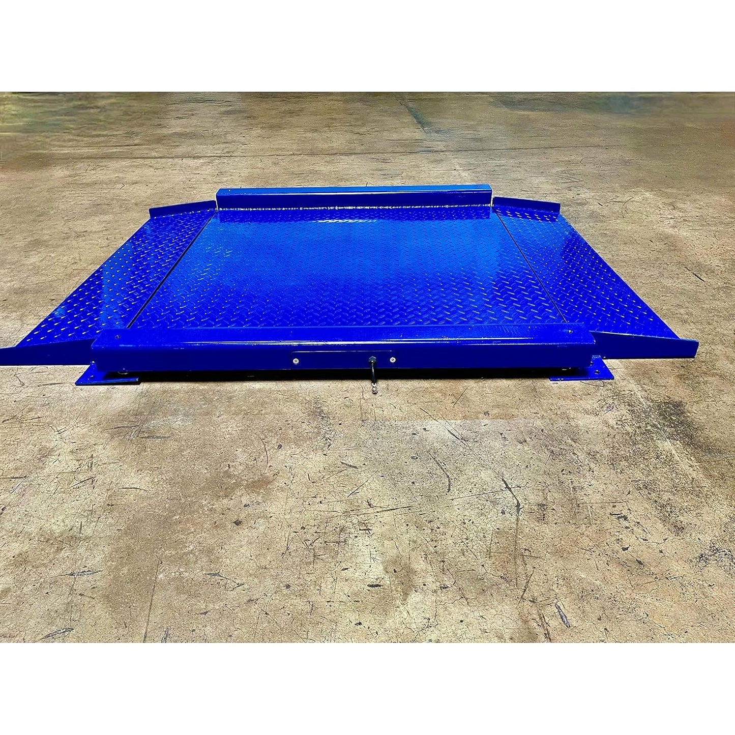 Liberty LS-917-R NTEP Low Profile Drum Scale with 2.5' x 2.5' (30" x 30") Platforms for Barrel Weighing, Regular LED Version | 5000 lbs x 1 lb