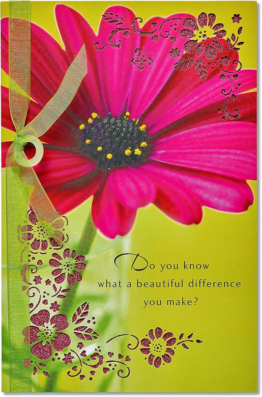 American Greetings Thank You Card for Her (Beautiful Difference)